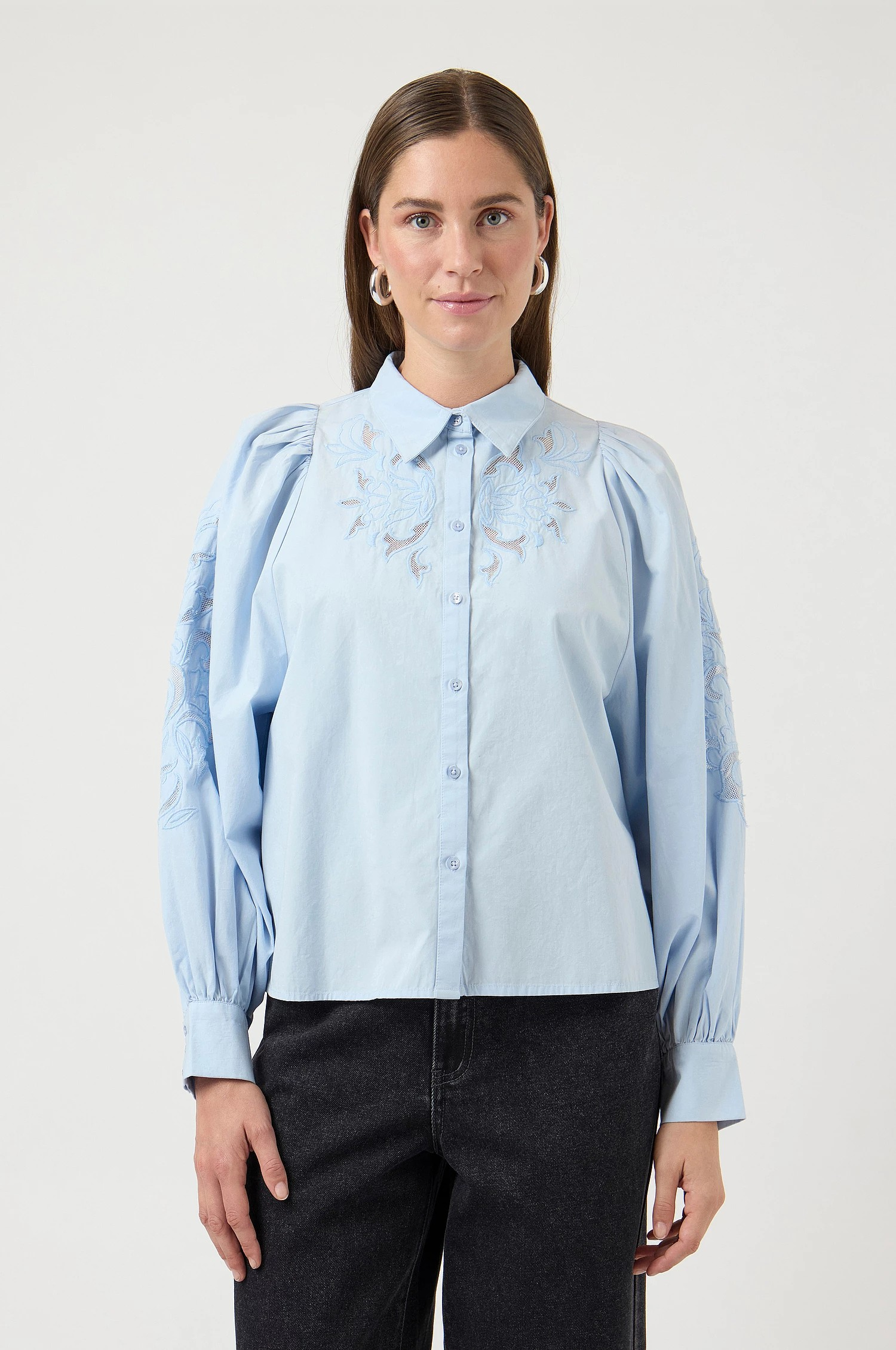 Yaszimia LS Shirt - Skyway - YAS