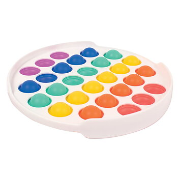Pop Fidget pad, multifärgad cirkel