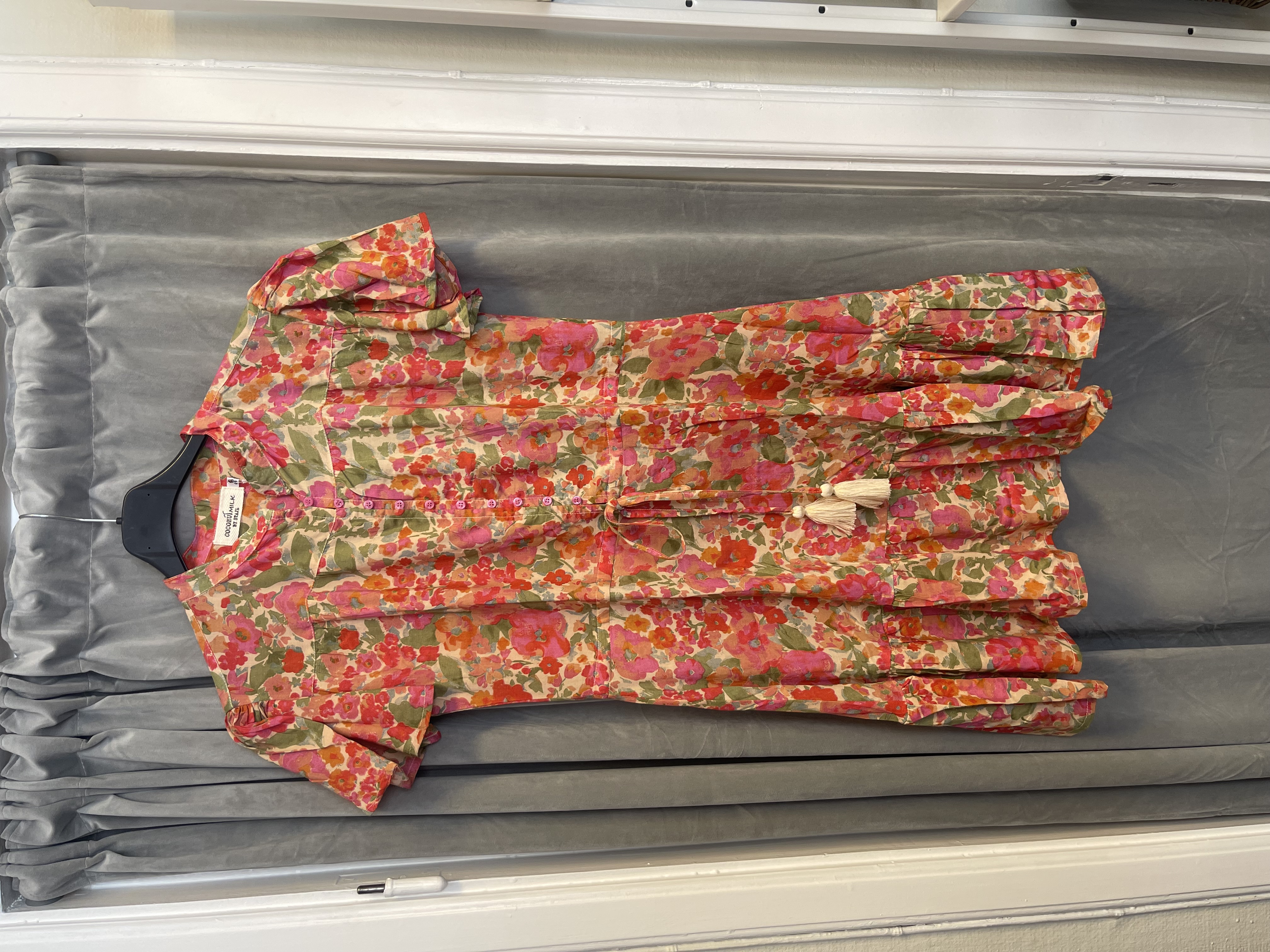 Coconut Milk Jazz Short Dress