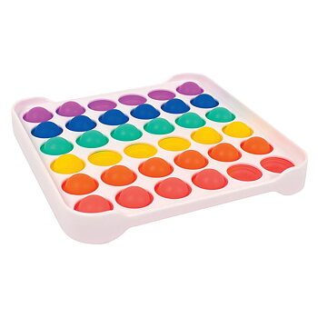 Pop Fidget pad, multifärgad 13x13 cm