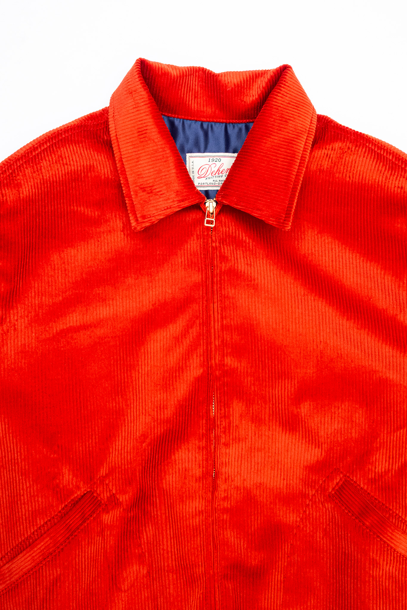 Dehen 1920 - 60’s Cut Team Jacket Corduroy Rust - 4