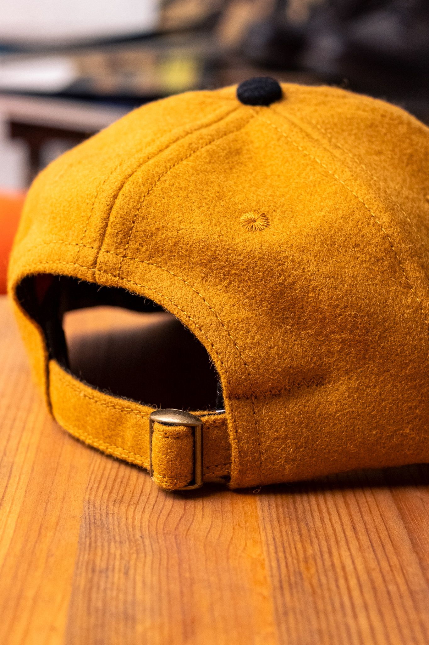 Dehen 1920 - Baseball Hat Wool Old Gold/Black - 4