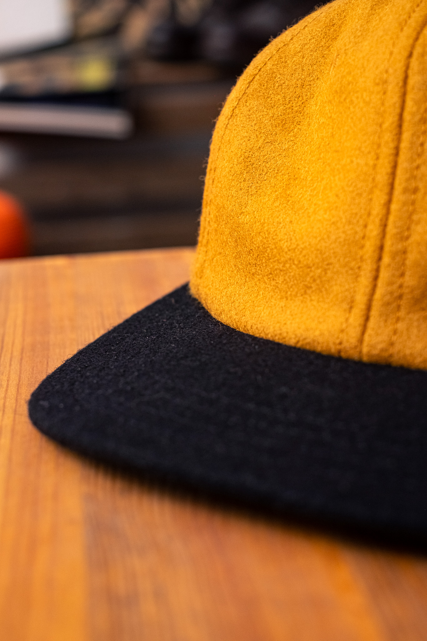 Dehen 1920 - Baseball Hat Wool Old Gold/Black - 5