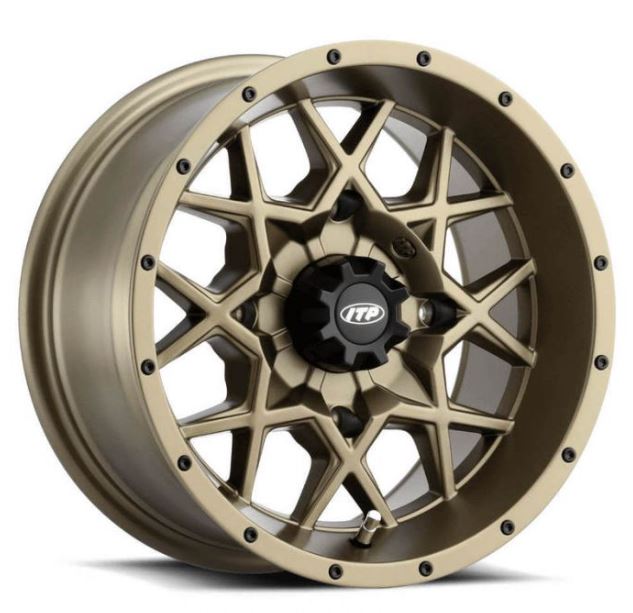 ITP Hurricane 14x7 fälg 4/156 – Kaxigt Matt Broze