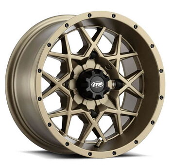 ITP Hurricane 14x7 fälg 4/156 – Kaxigt Matt Broze