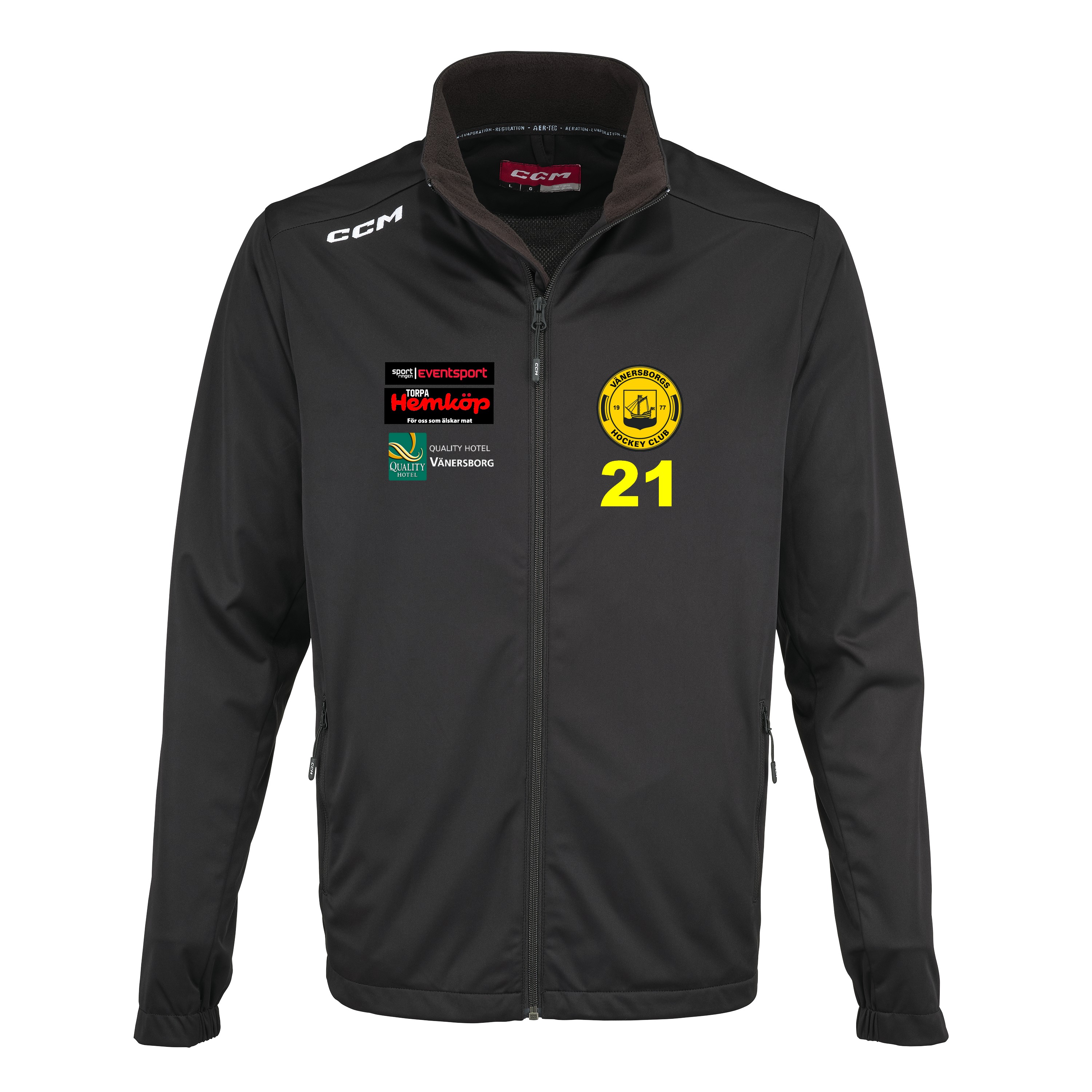 CCM Team Rink Suit Jacket Yth Träningsjacka (Vhc)