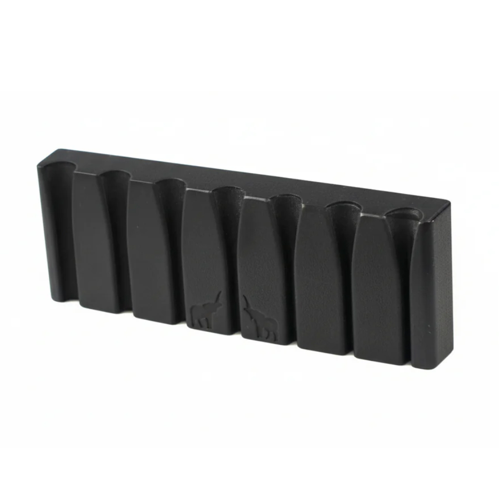 PU-6521-00 Black TUSQ XL Unlocking 7-String Slotted Nut (Radius 12")