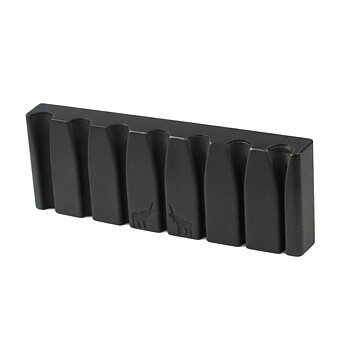 PU-6521-00 Black TUSQ XL Unlocking 7-String Slotted Nut (Radius 12")