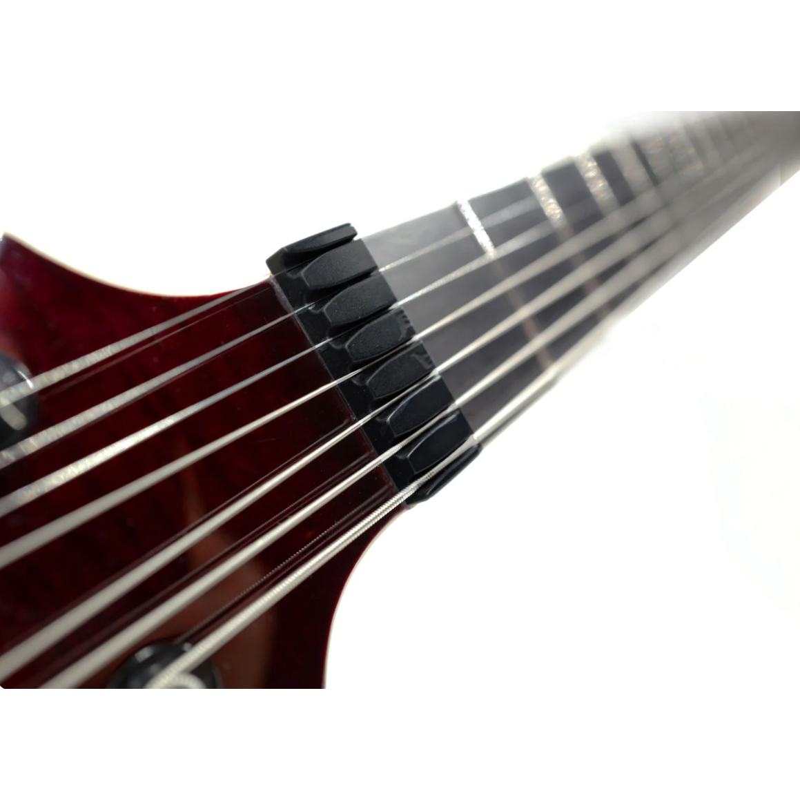 PU-6521-00 Black TUSQ XL Unlocking 7-String Slotted Nut (Radius 12") - 3