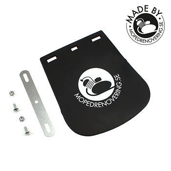 Mudguard "Mopedrenovering.se".  Made by Mopedrenovering