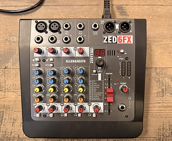 Allen & Heath ZED-6 FX, used