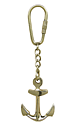 Nyckelring Ankare mässing    11,5x4,5cm