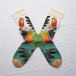 Bonne Maison Natural Toucan  socks 