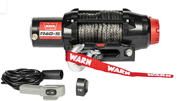 WARN R60-S Vinsch 6000 lb – Syntetlina, IP67 & Extrem Dragkraft