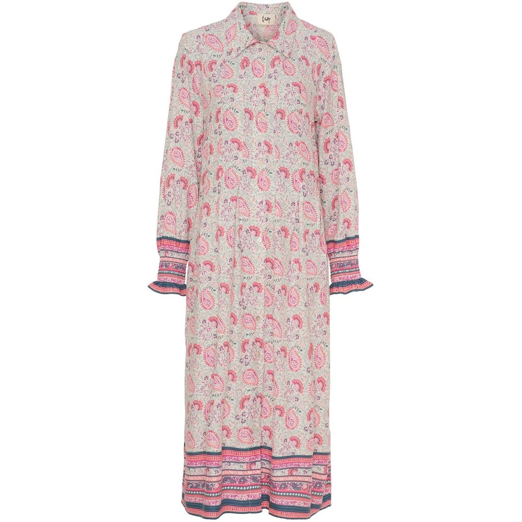 Annica Button Dress - Summer Paisley - Isay