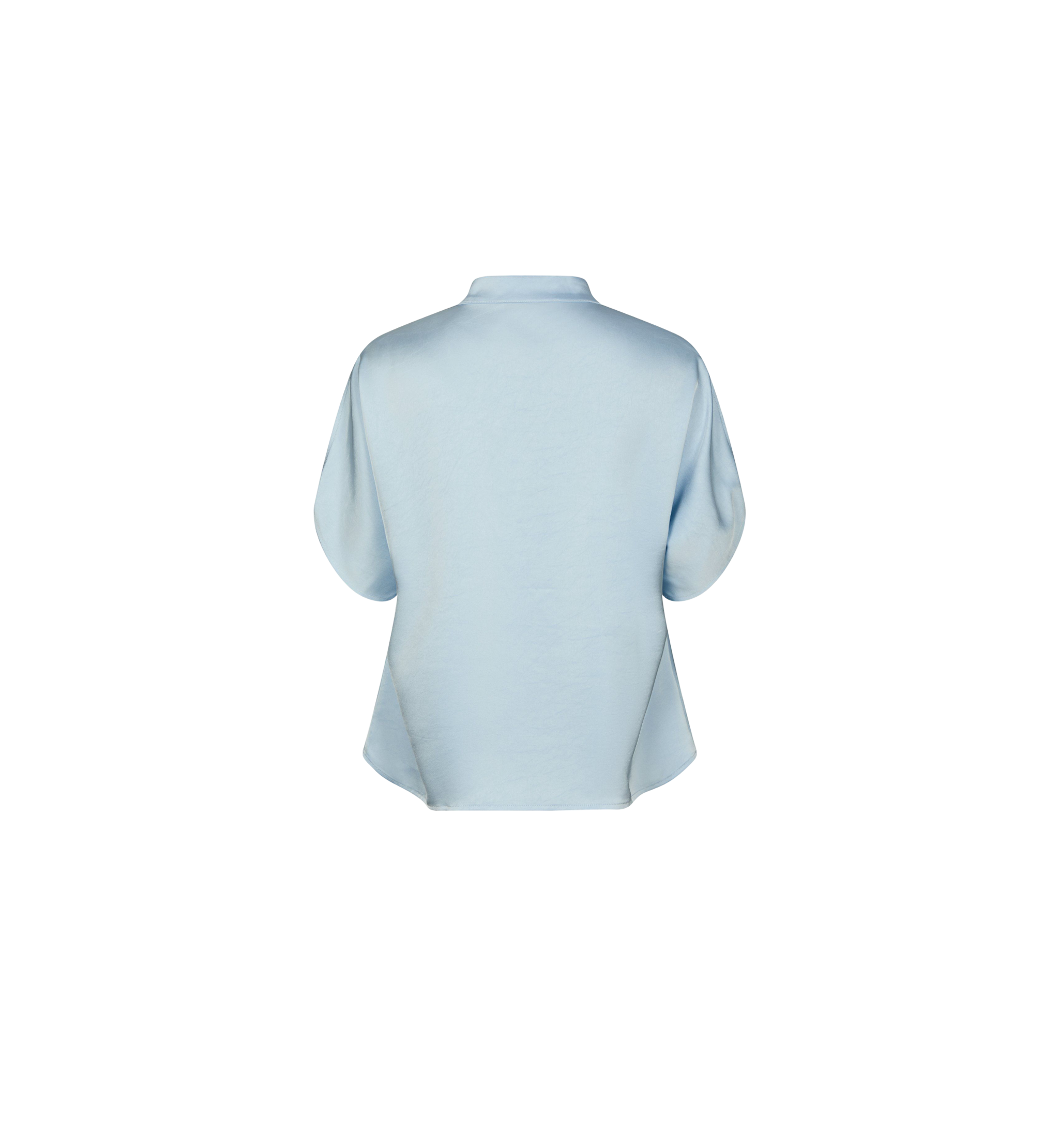 Neo Noir Anelle Heavy Sateen Blouse Light Blue - 4