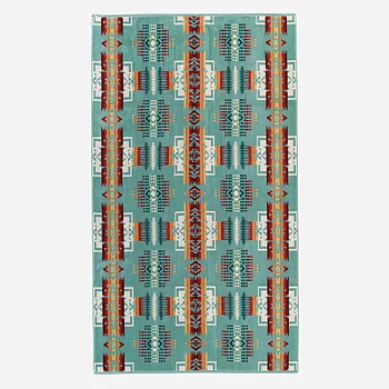 Pendleton Chief Joseph Beach Towel - Aqua