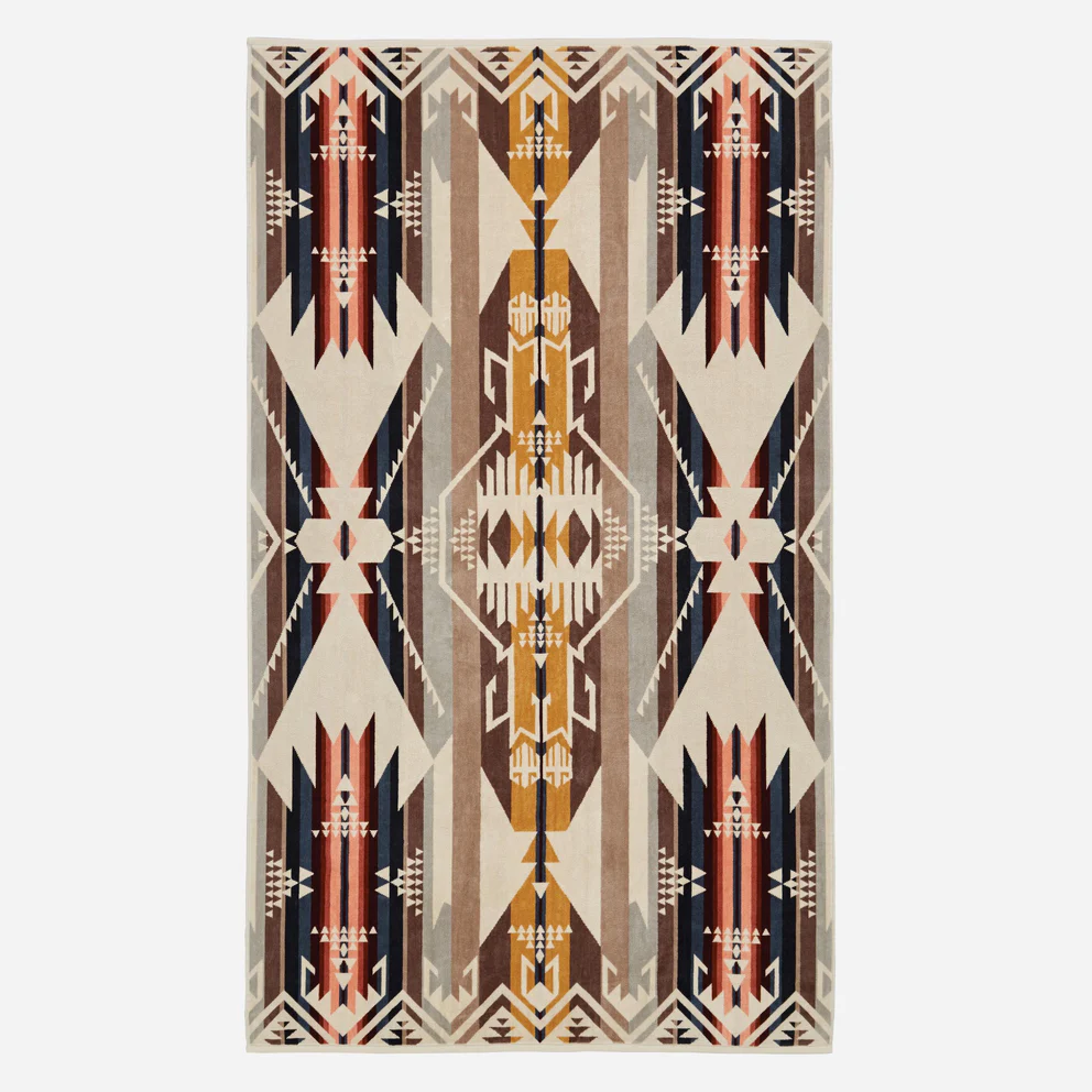 Pendleton Chief Joseph oversized spa Towel - Harding oxford
