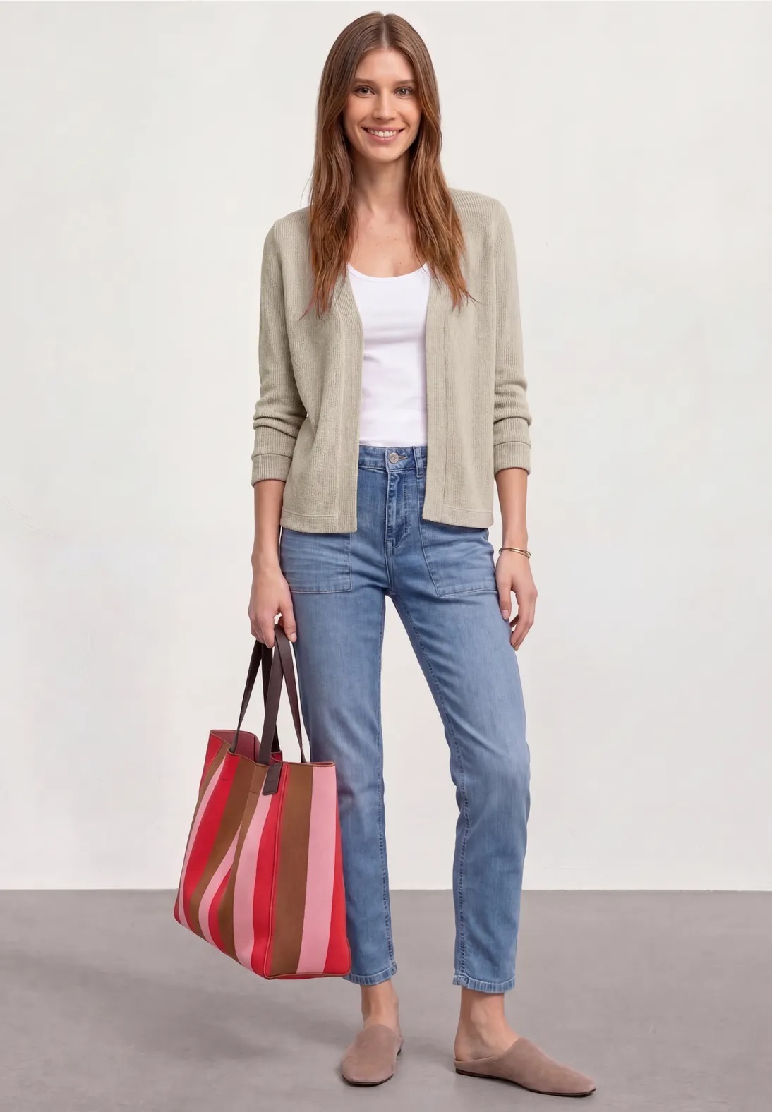 SOL LTD QR Open Summer Knit - Timeless Beige - Street One - 3