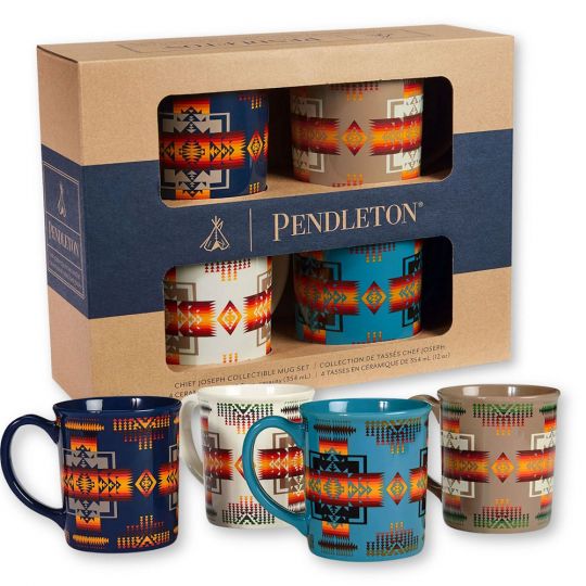 Pendleton set av 4 muggar