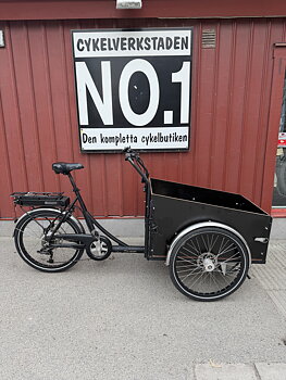 BEGAGNAD Christiania lådcykel 