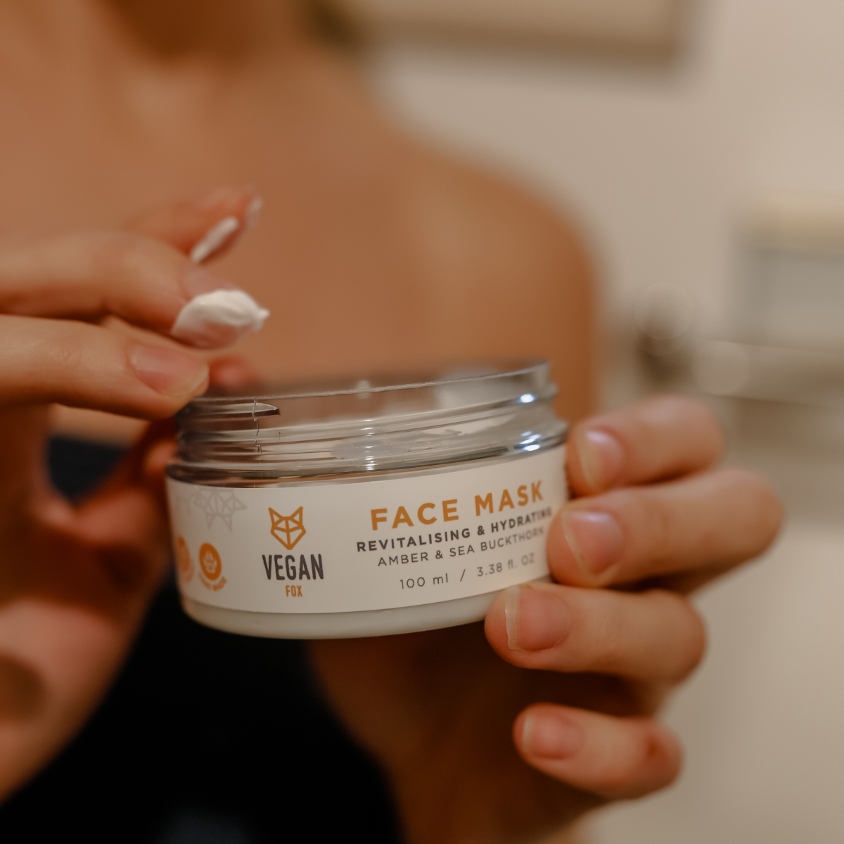 Vegan Fox Ansiktsmask Revitalising & Hydrating - 3