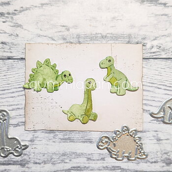 Gummiapan dies - Mjukisdjur dinos