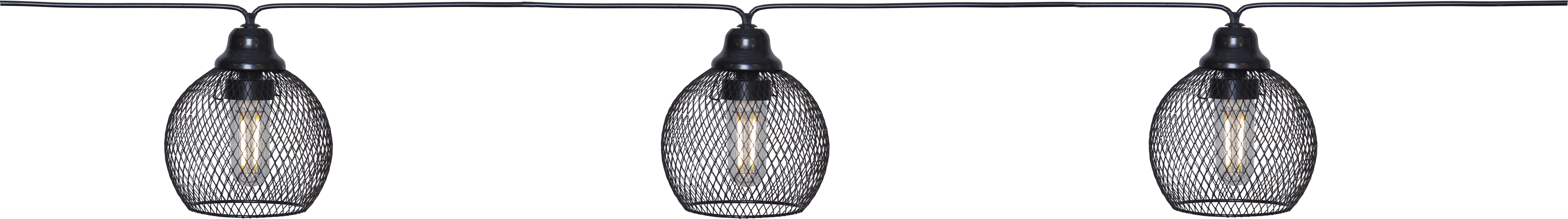 Solcellsslinga Sun med 8 lampor. Solcellslampor 700 cm - 4