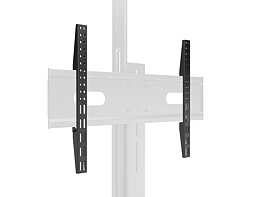 M Motorized Public Floorstand Single Pillar 170 Fixed Arms