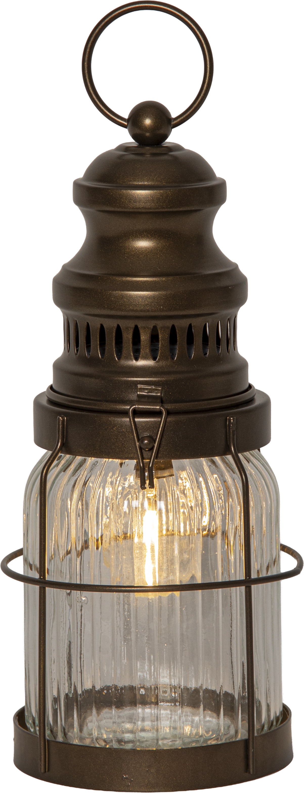 Lampa / lykta Aina batteridriven med timer 28 cm - 3