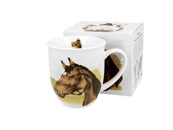 Mugg med hästmotiv
