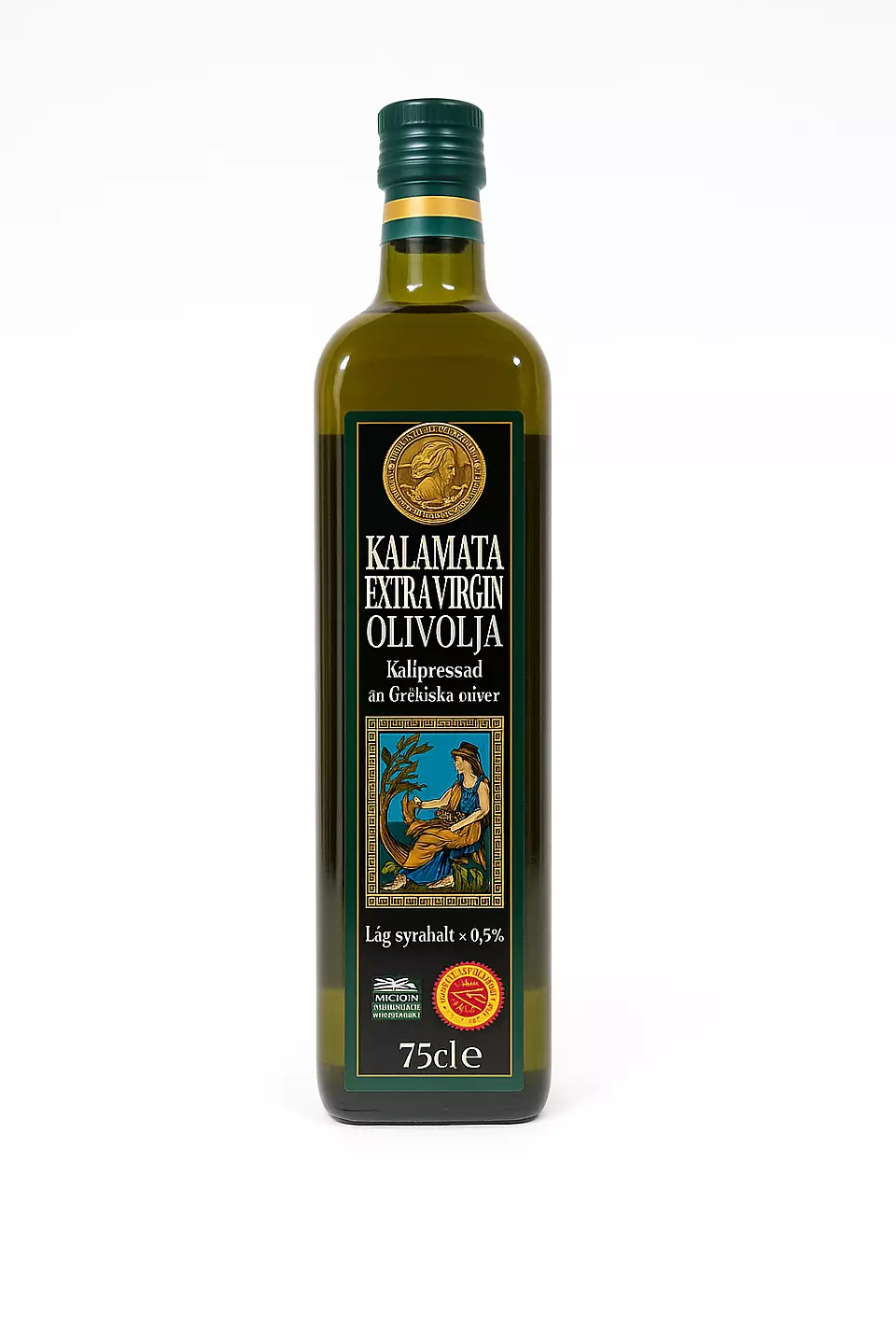  Grekisk kallpressad olivolja  Extra Virgin 750ml 