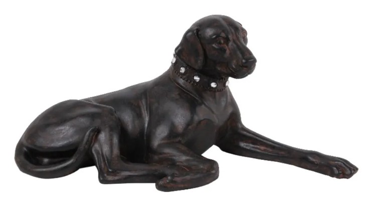 Liggande hund