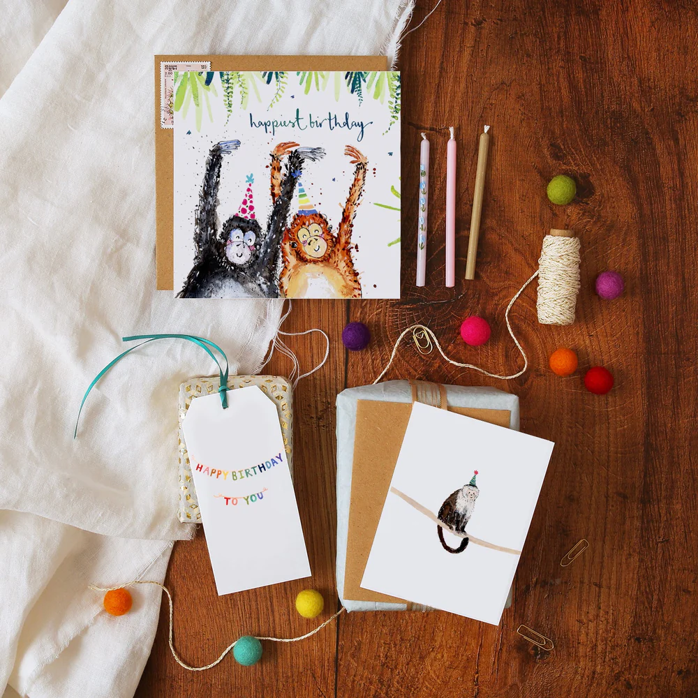 Monkey, Mini Card - 2