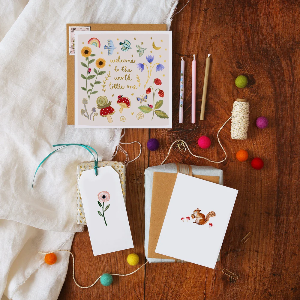 Squirrel, Mini Card - 2