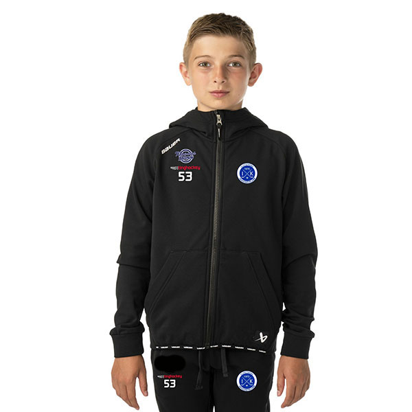 Bauer Team Fleece Zip Hoodie Jr S26 Olofströms IK