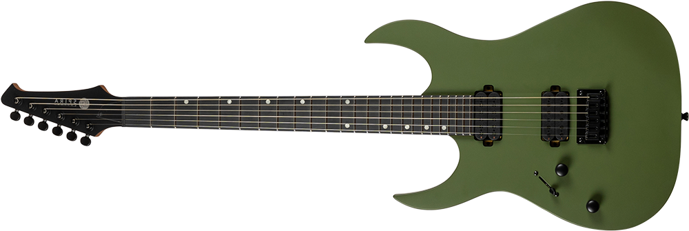 Spira Guitars S-400 Satin Green  Left Hand