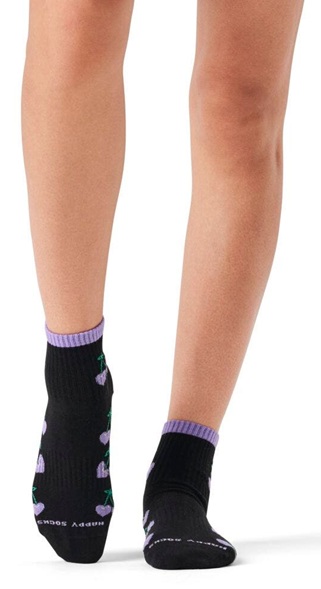 Happy Socks Cherries Mini Crew Sneaker Sock - 2