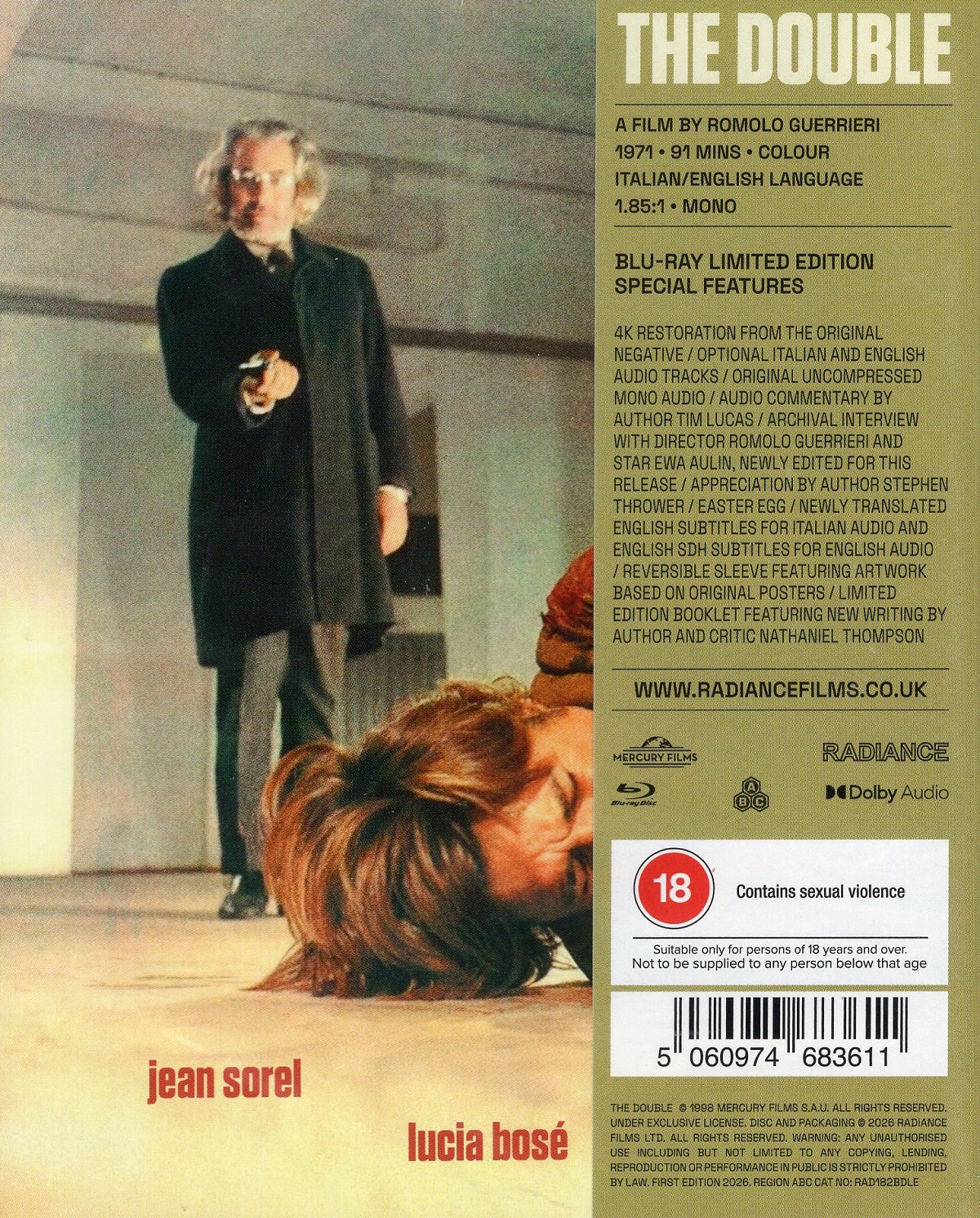 The Double (Limited Edition) (ej svensk text) (Blu-ray) - 2