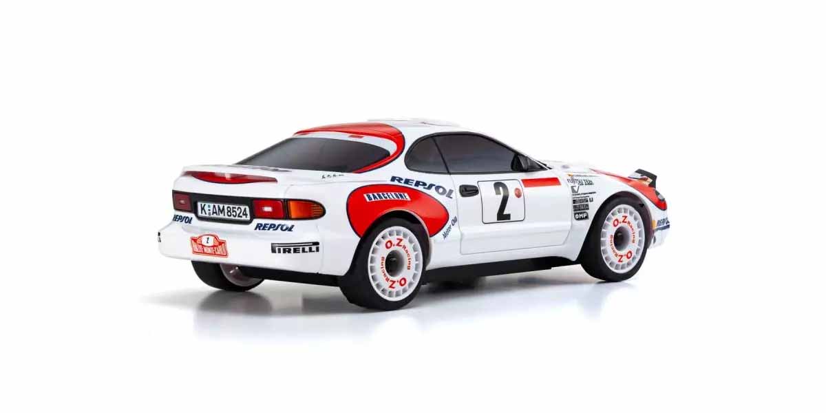 Kyosho 32654CS Mini-Z AWD Toyota Celica 4WD No.2 WRC1992 (MA020N-M/KT531P) - 2