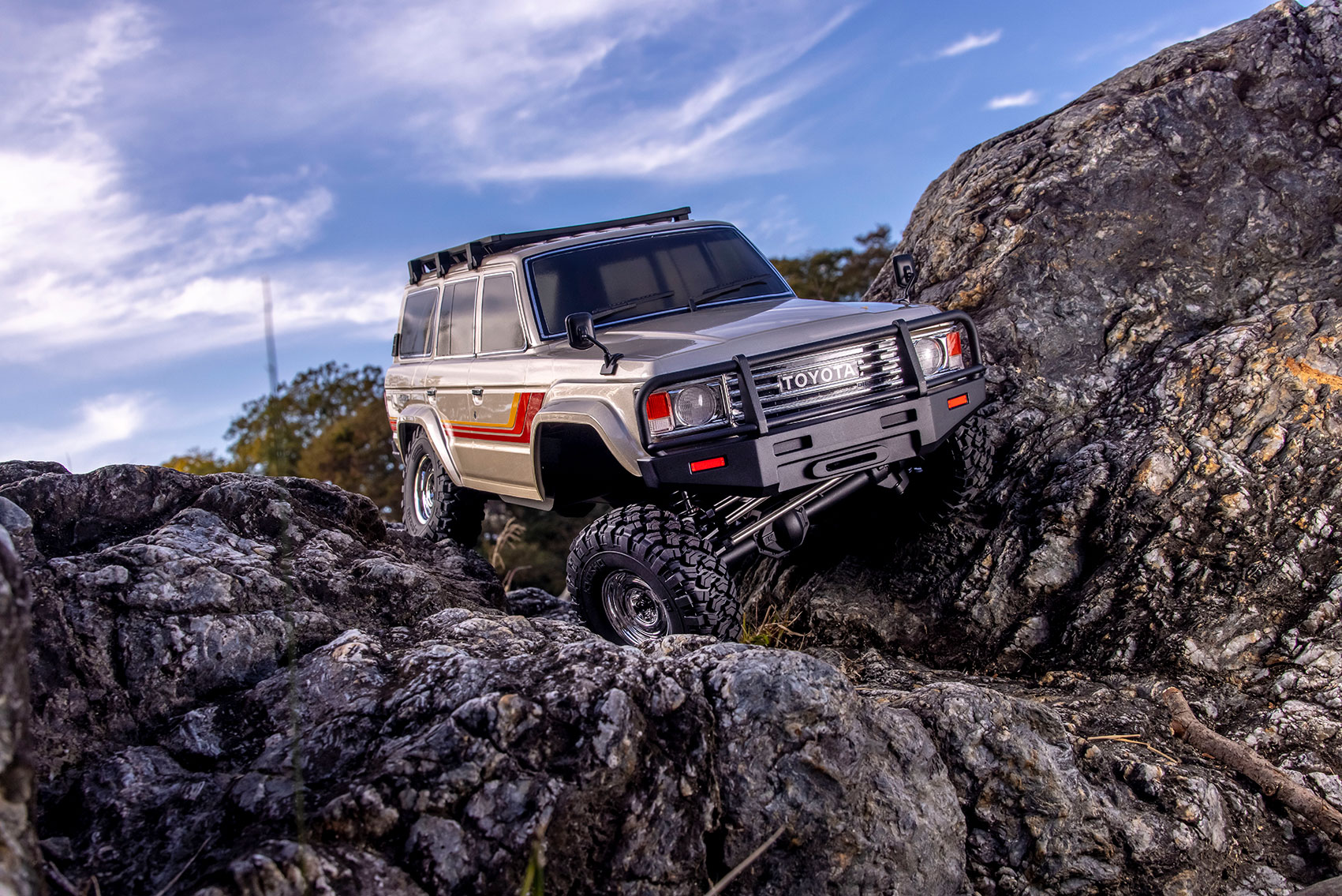 Kyosho 34801T1B KC10 Toyota Land Cruiser 60 Crawler 4WD 1:10 Readyset - 6