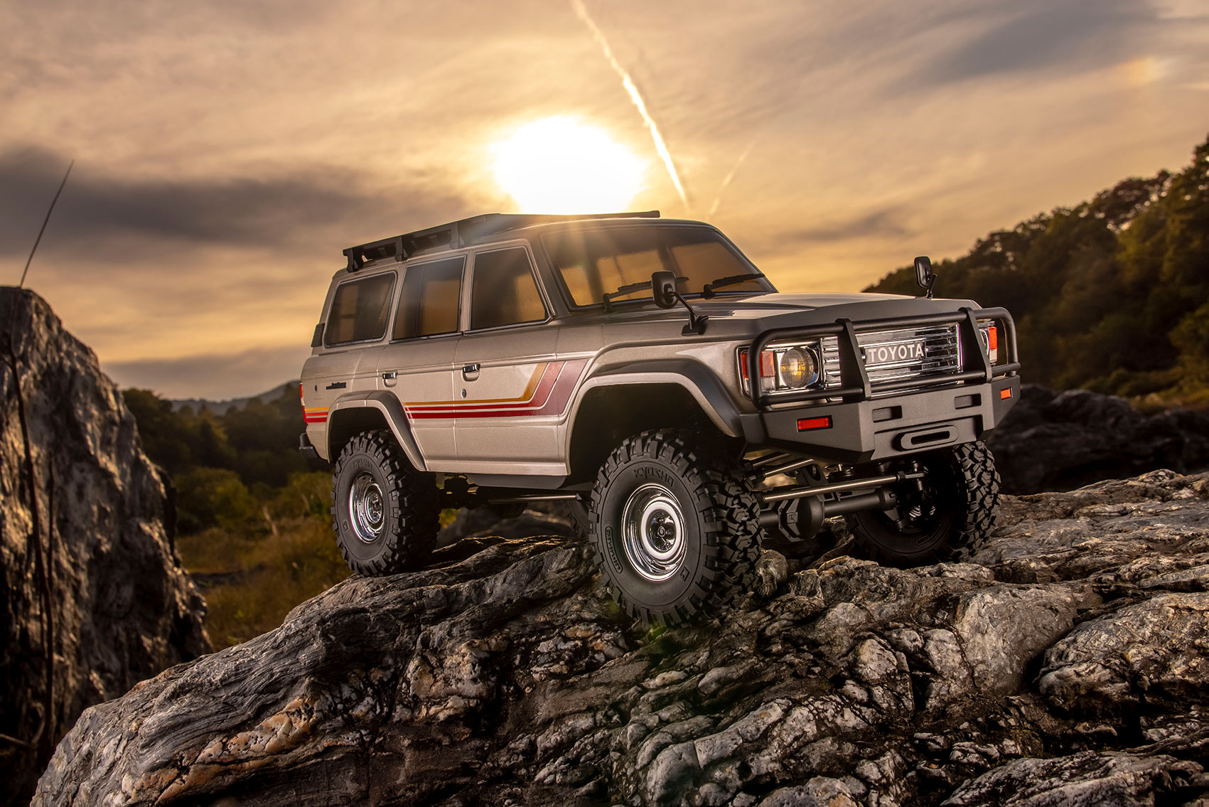 Kyosho 34801T1B KC10 Toyota Land Cruiser 60 Crawler 4WD 1:10 Readyset - 7