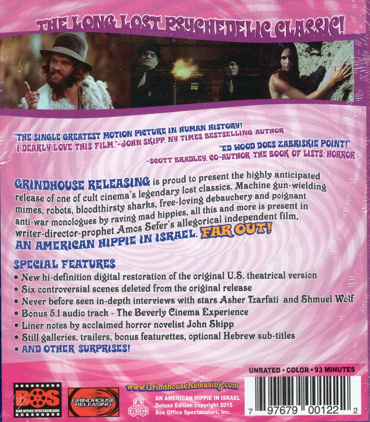  An American Hippie in Israel (ej svensk text) (Blu-ray) - 2