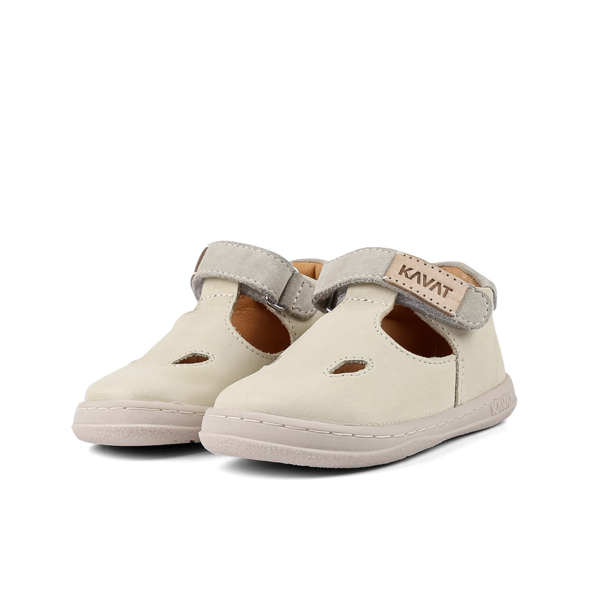 Kavat Barnskor Almbro Barefoot Off White - 2