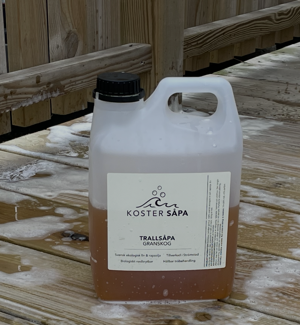 Trallsåpa med Granskogsdoft  2,5 liter Koster Såpa