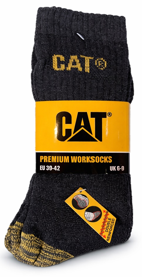 3-Pack Caterpillar Premium Work socks