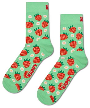 Happy Socks Mansikka lyhyt Crew-sukka