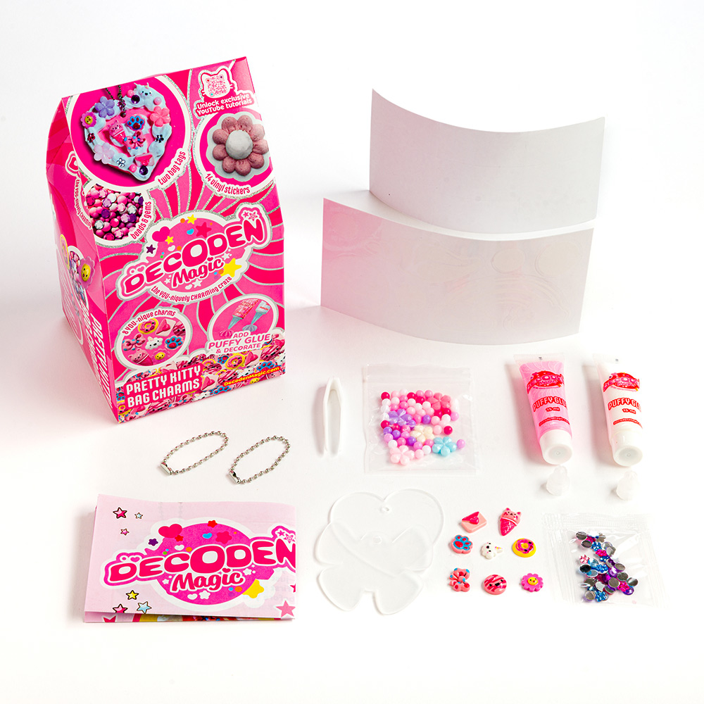 Decoden Magic Mini Pretty Kitty BagCharms - 2