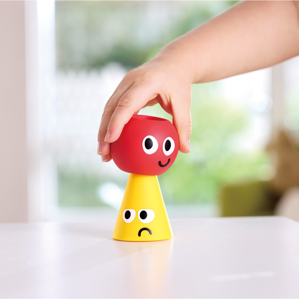 Hape Geometric Spatial Stacking Tower - 4