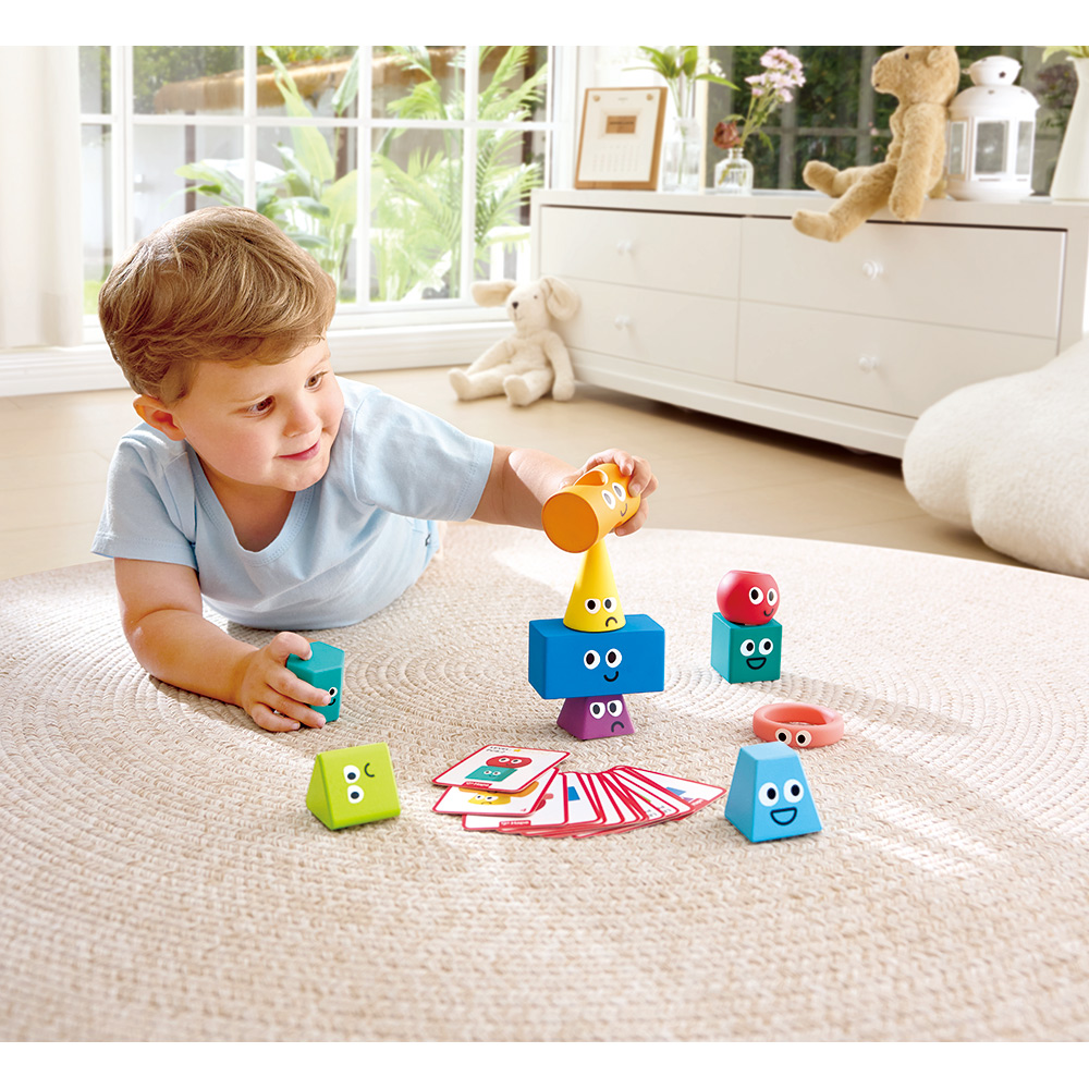 Hape Geometric Spatial Stacking Tower - 5